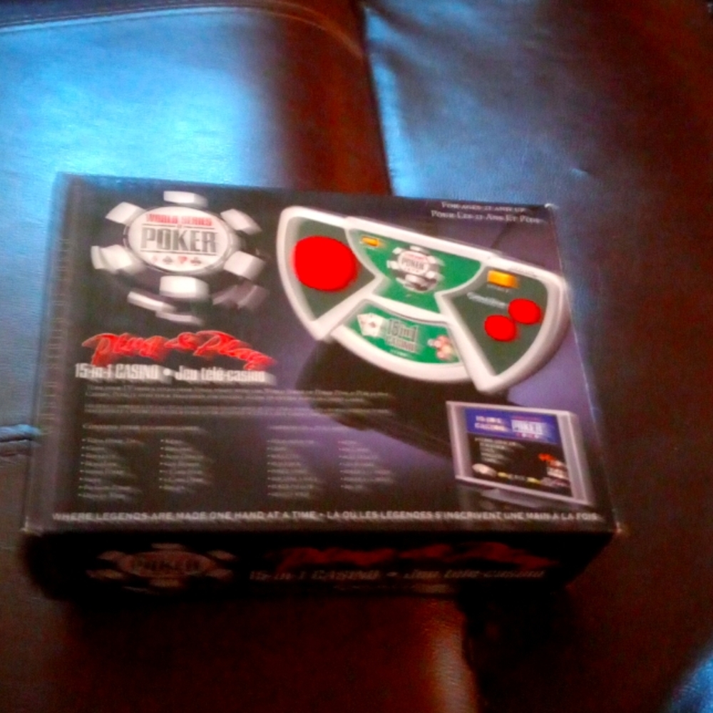World series poker 5 inches by Excalibur.